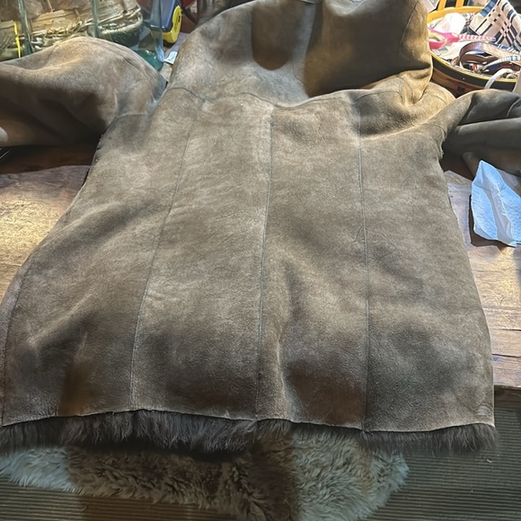 Blue Duck Shearling/suede fur coat - Picture 11 of 13